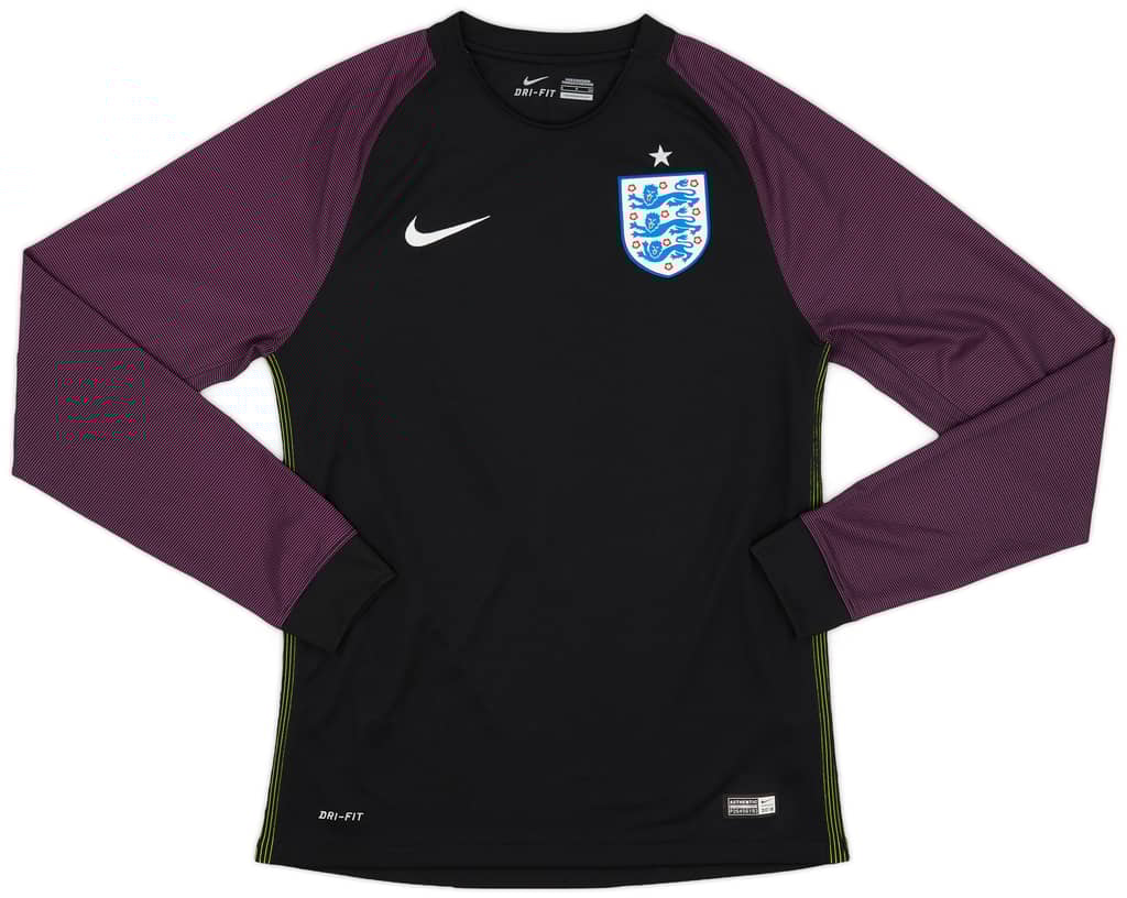 2016-18 England GK Shirt - 8/10 - (S)