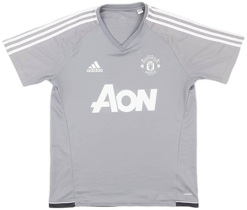 2017-18 Manchester United adidas Training Shirt - 7/10 - (L)