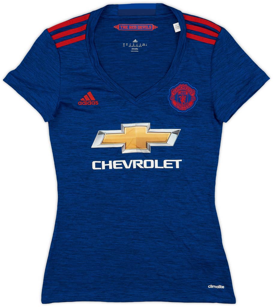 2016-17 Manchester United Away Shirt - 9/10 - (Women's XS)