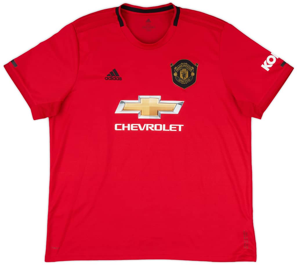 2019-20 Manchester United Home Shirt B.Fernandes #18 - 8/10 - (XXL)