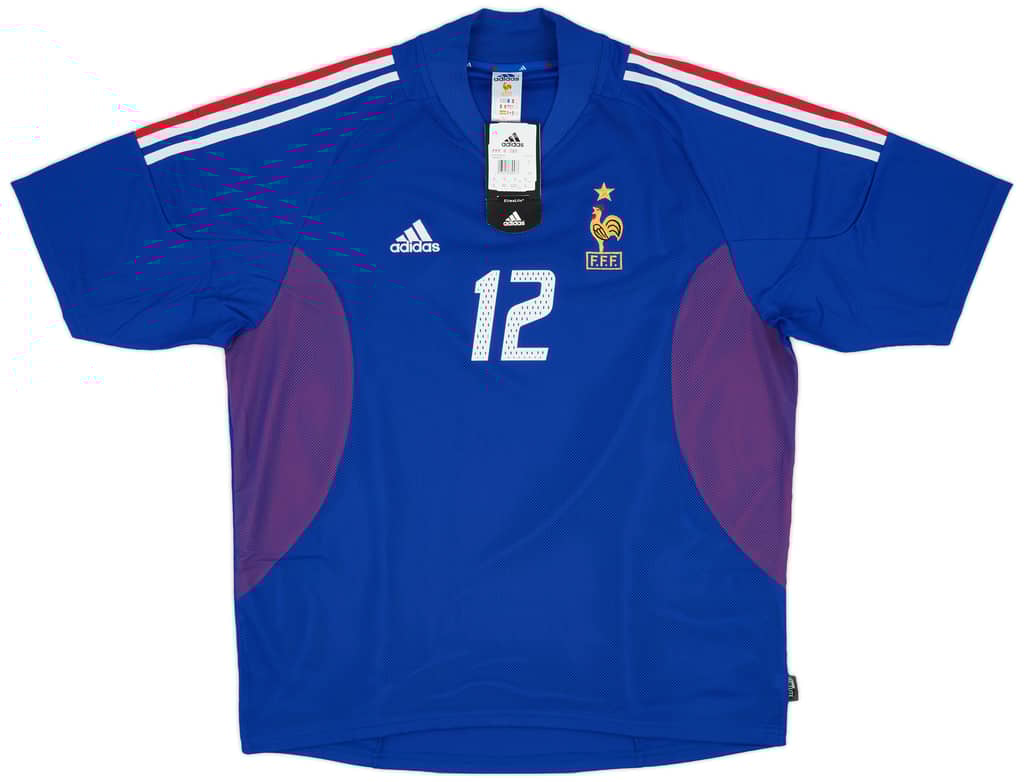 2002-04 France Home Shirt Henry #12 (XL)