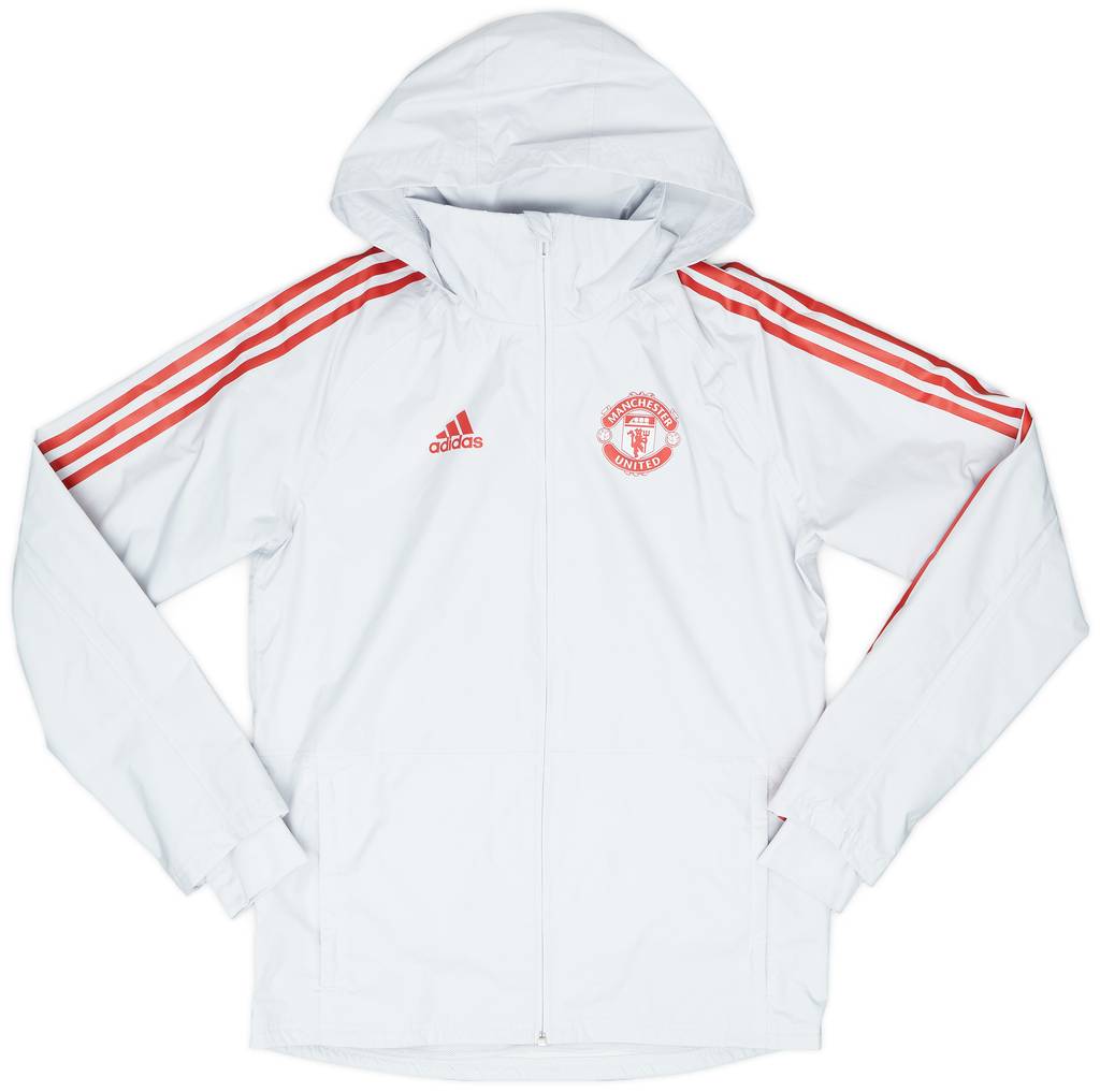 2021-22 Manchester United adidas Rain Jacket - 8/10 - (S)