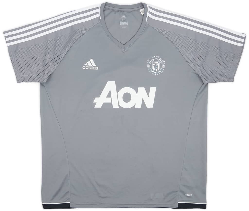 2017-18 Manchester United adidas Training Shirt - 8/10 - (XXL)