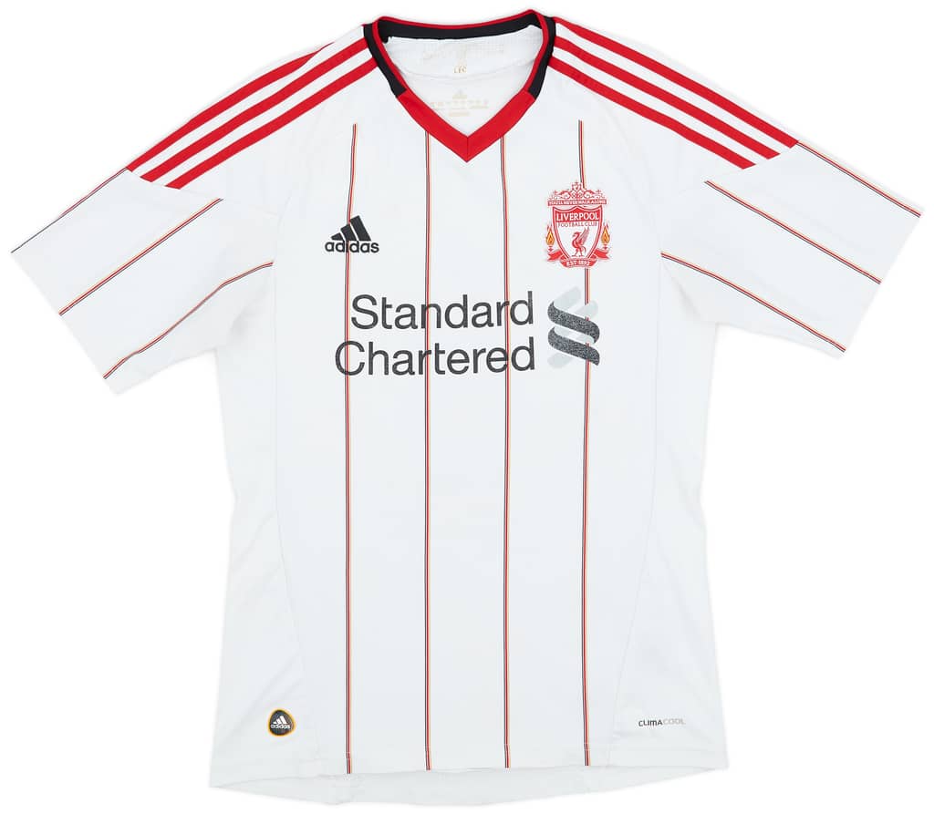 2010-11 Liverpool Away Shirt Gerrard #8 - 7/10 - (S)