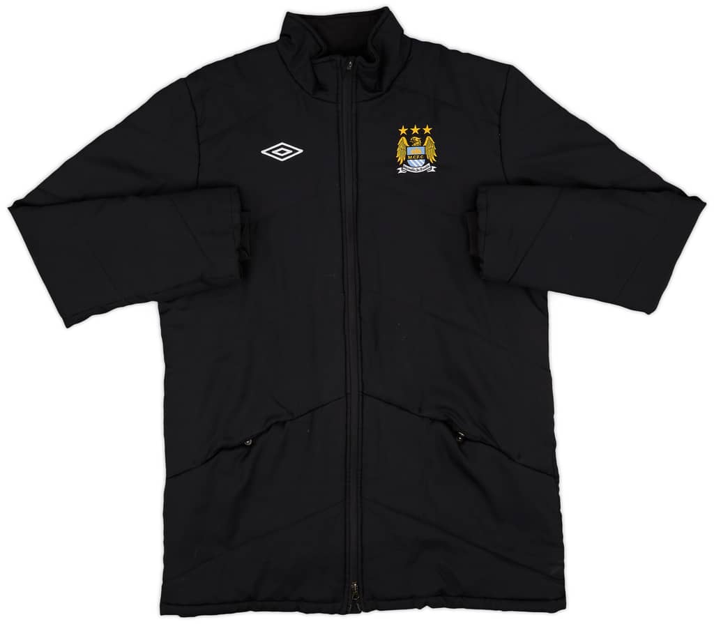 2009-10 Manchester City Umbro Padded Bench Coat - 6/10 - (L)
