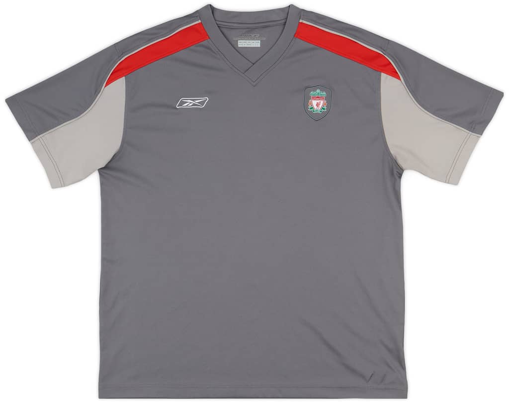 2004-05 Liverpool Reebok Training Shirt - 9/10 - (L)