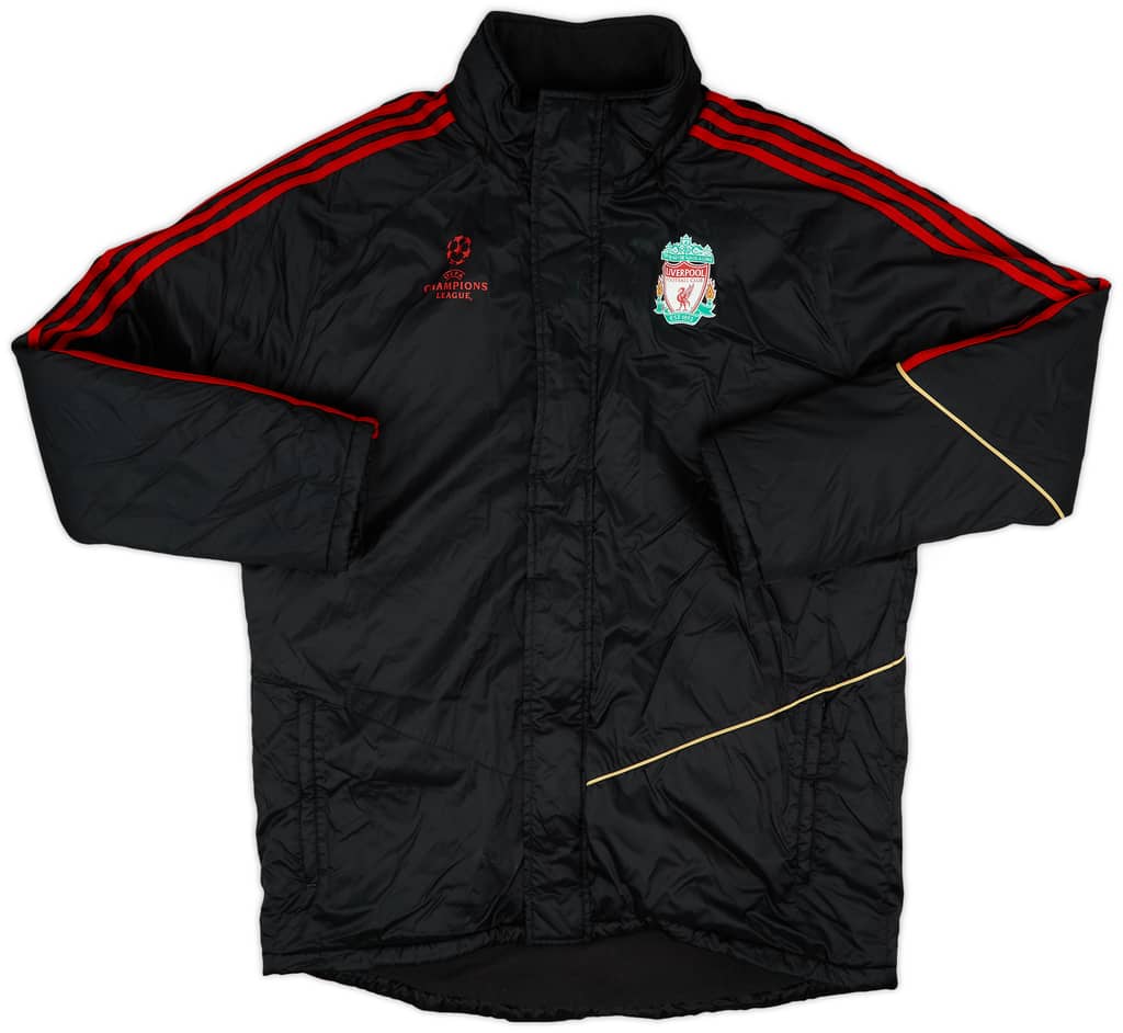 2009-10 Liverpool adidas CL Padded Bench Coat - 8/10 - (L/XL)