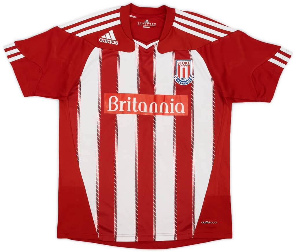 2010-11 Stoke City Home Shirt - 7/10 - (XS)
