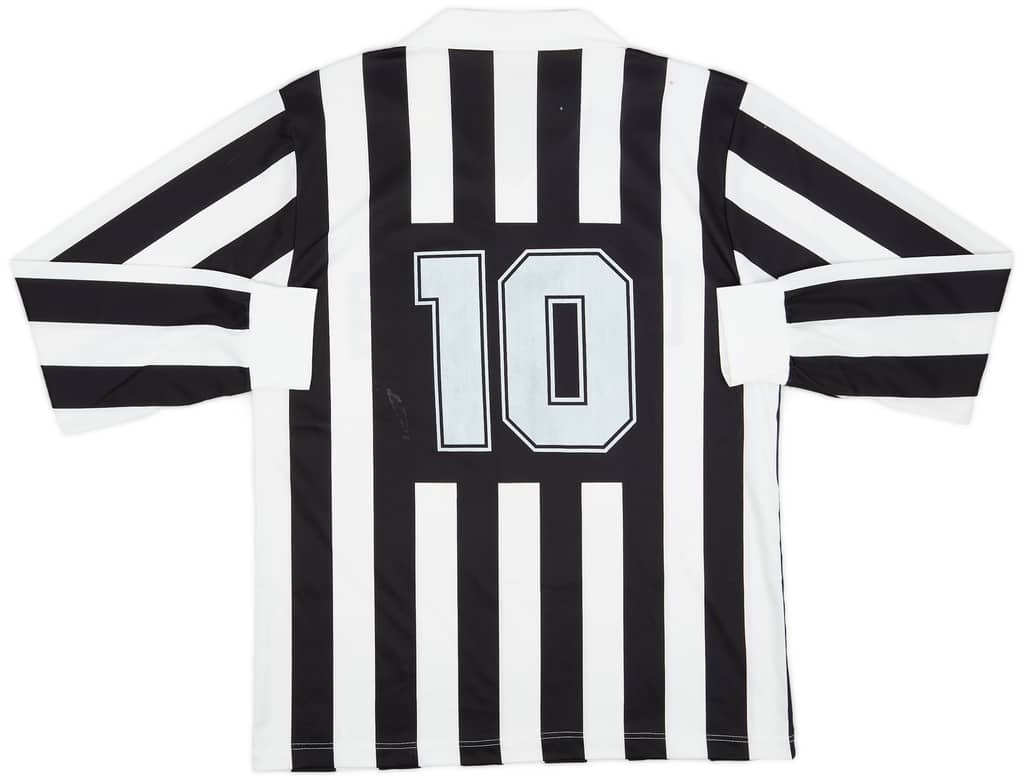 1992-94 Juventus Basic Home L/S Shirt #10 - 6/10 - (L)