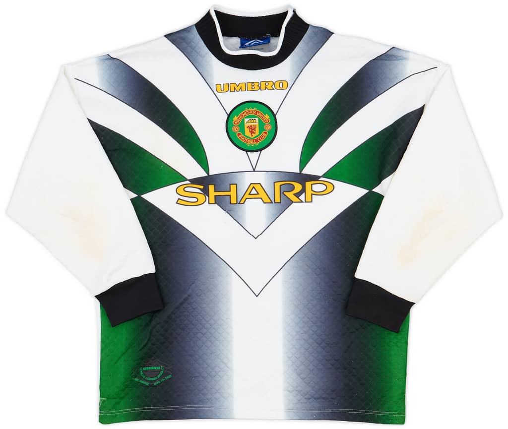 1996-97 Manchester United GK Shirt Schmeichel #1 - 7/10 - (M)