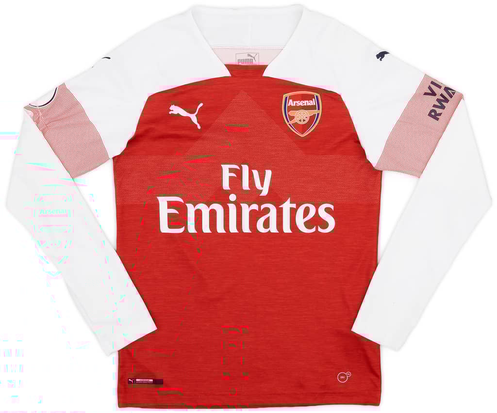 2018-19 Arsenal Home L/S Shirt Guendouzi #29 - 7/10 - (XS)