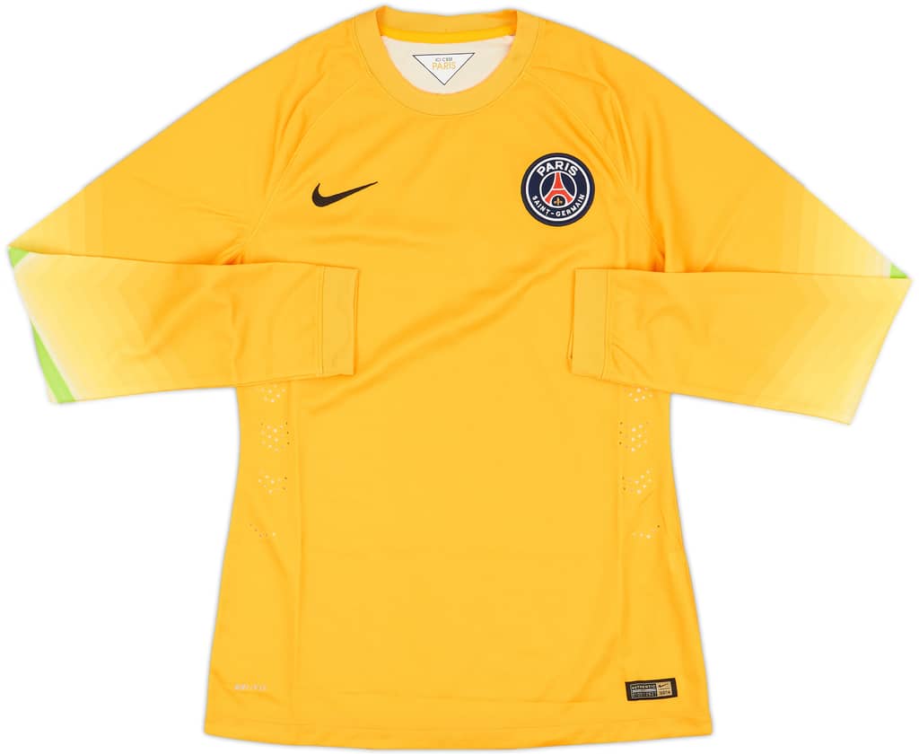 2014-15 Paris Saint-Germain Player Issue GK Shirt - 9/10 - (M)