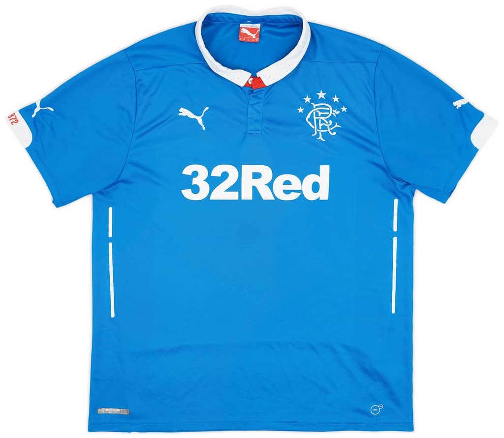 2014-15 Rangers Home Shirt - 6/10 - (XL)