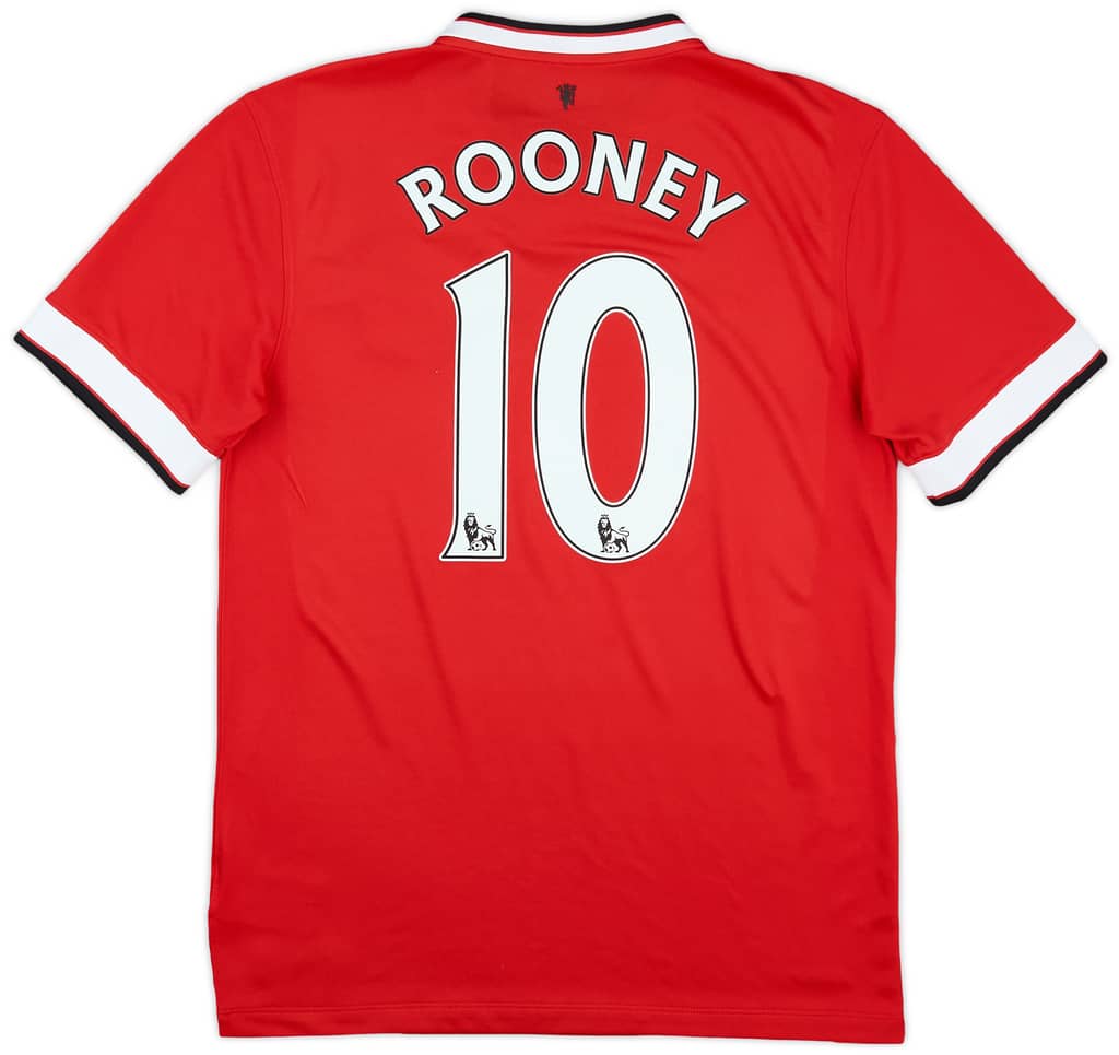 2014-15 Manchester United Home Shirt Rooney #10 - 5/10 - (M)