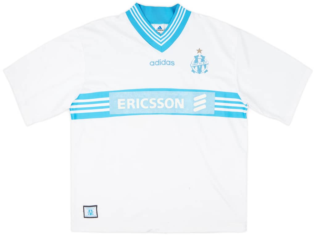 1997-98 Olympique Marseille Home Shirt - 8/10 - (XL)