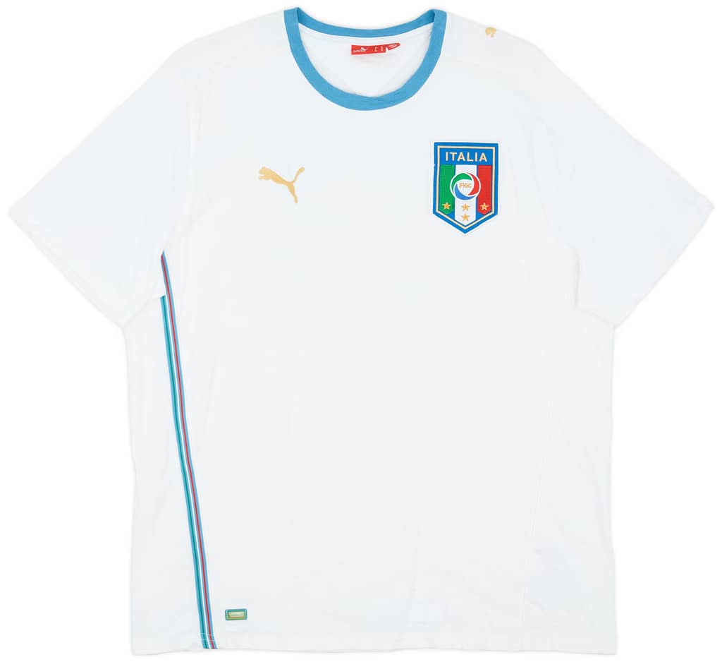 2016-17 Italy Puma Cotton Tee - 9/10 - (XL)