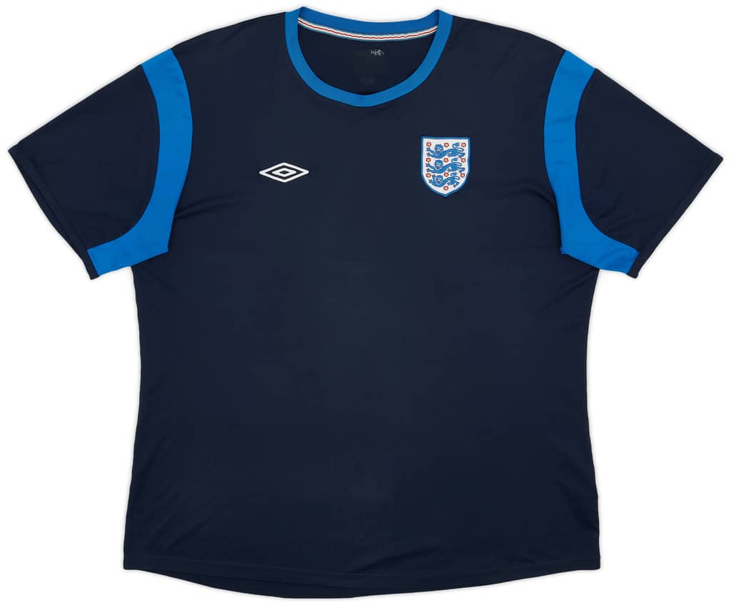 2010-11 England Umbro Training Shirt - 8/10 - (XL)