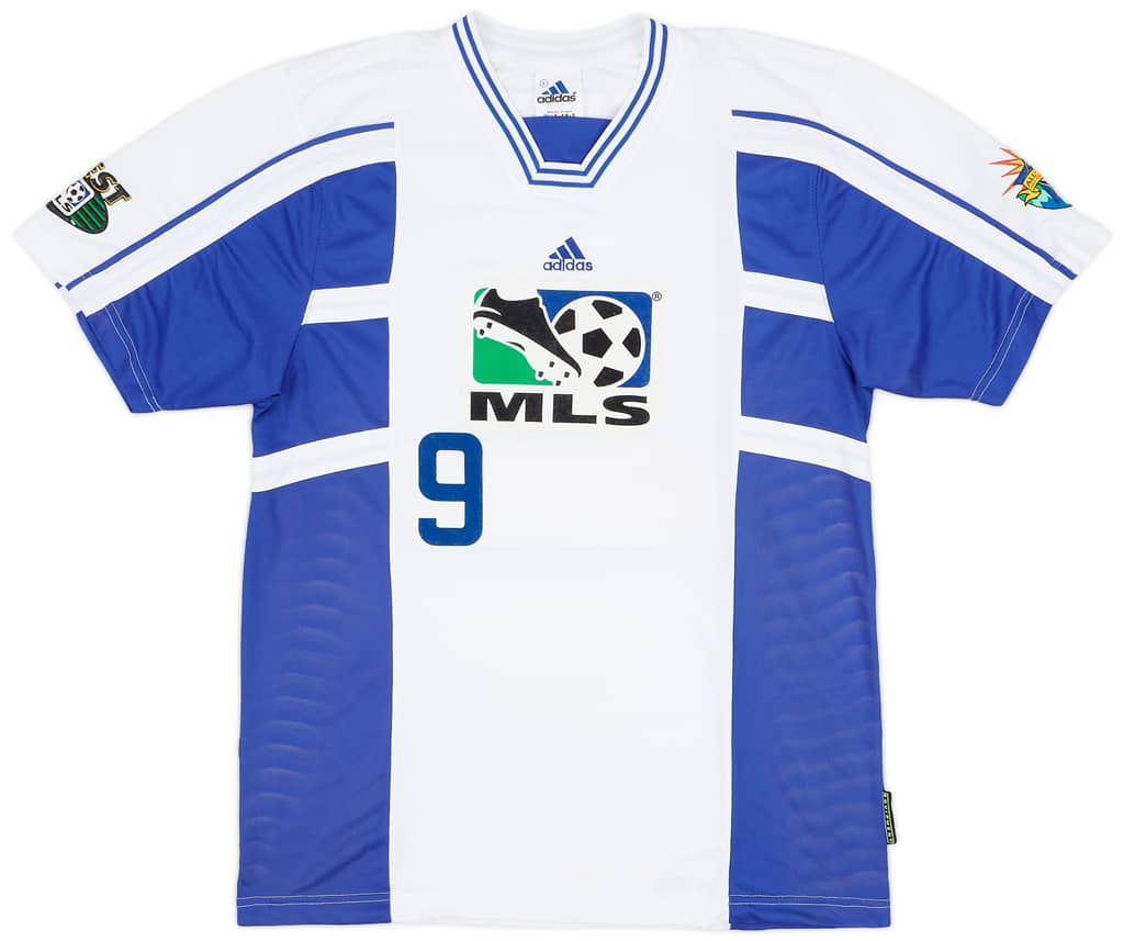 1999 MLS All-Star West Match Issue Signed Shirt Kreis #9