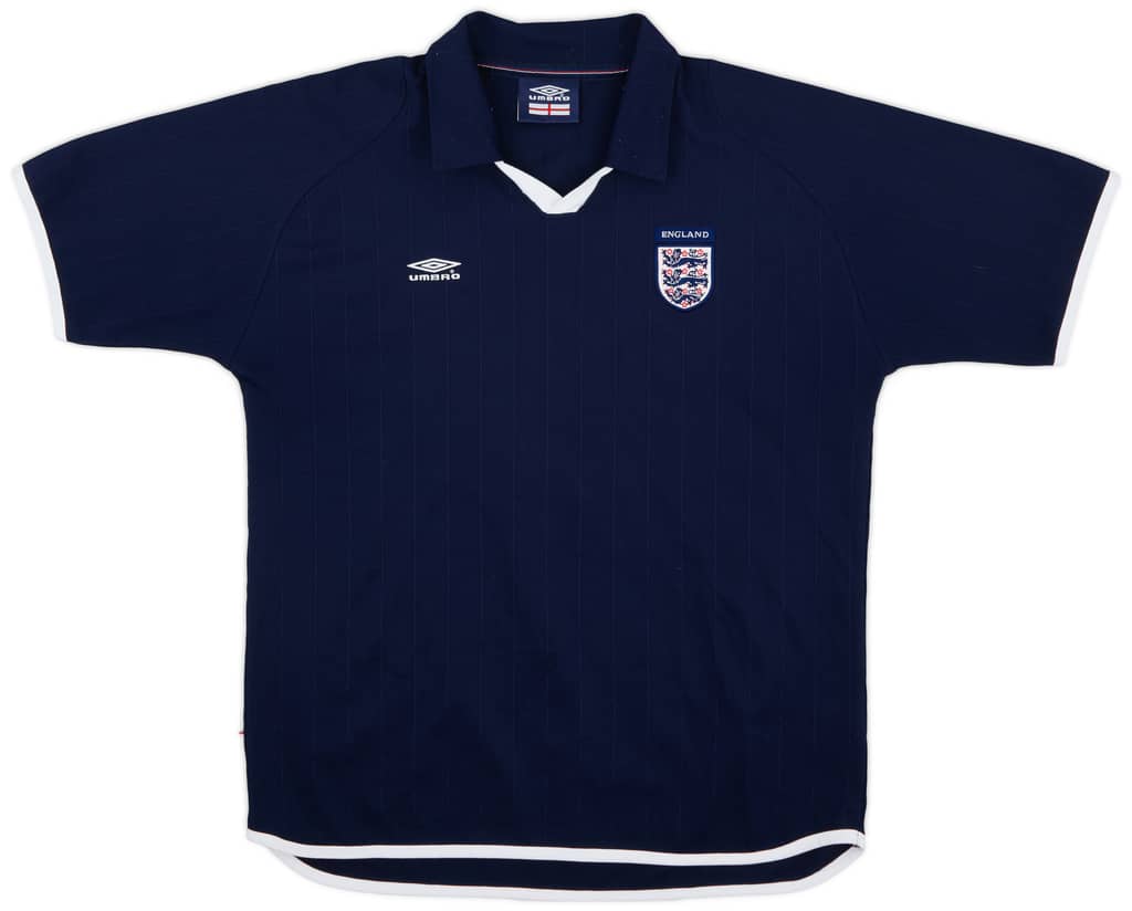 2002-03 England Umbro Training Shirt - 8/10 - (M)