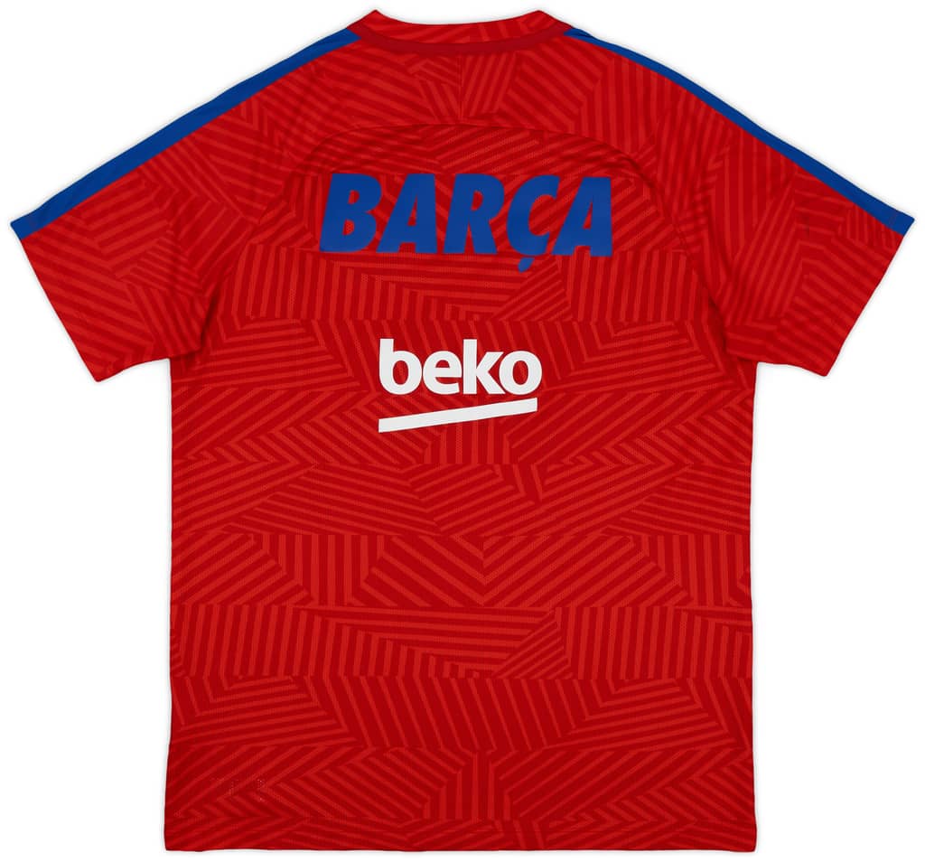 2016-17 Barcelona Nike Training Shirt - 9/10 - (L)