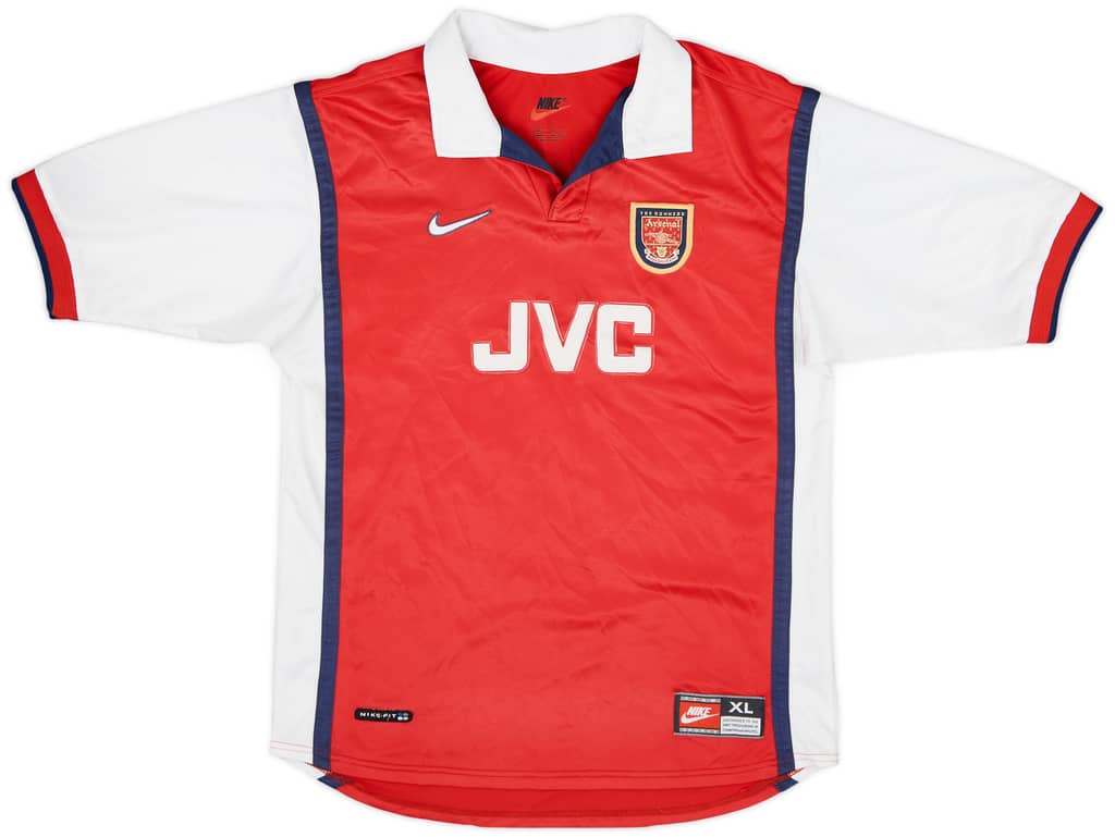 1998-99 Arsenal Home Shirt - 8/10 - (XL.Boys)