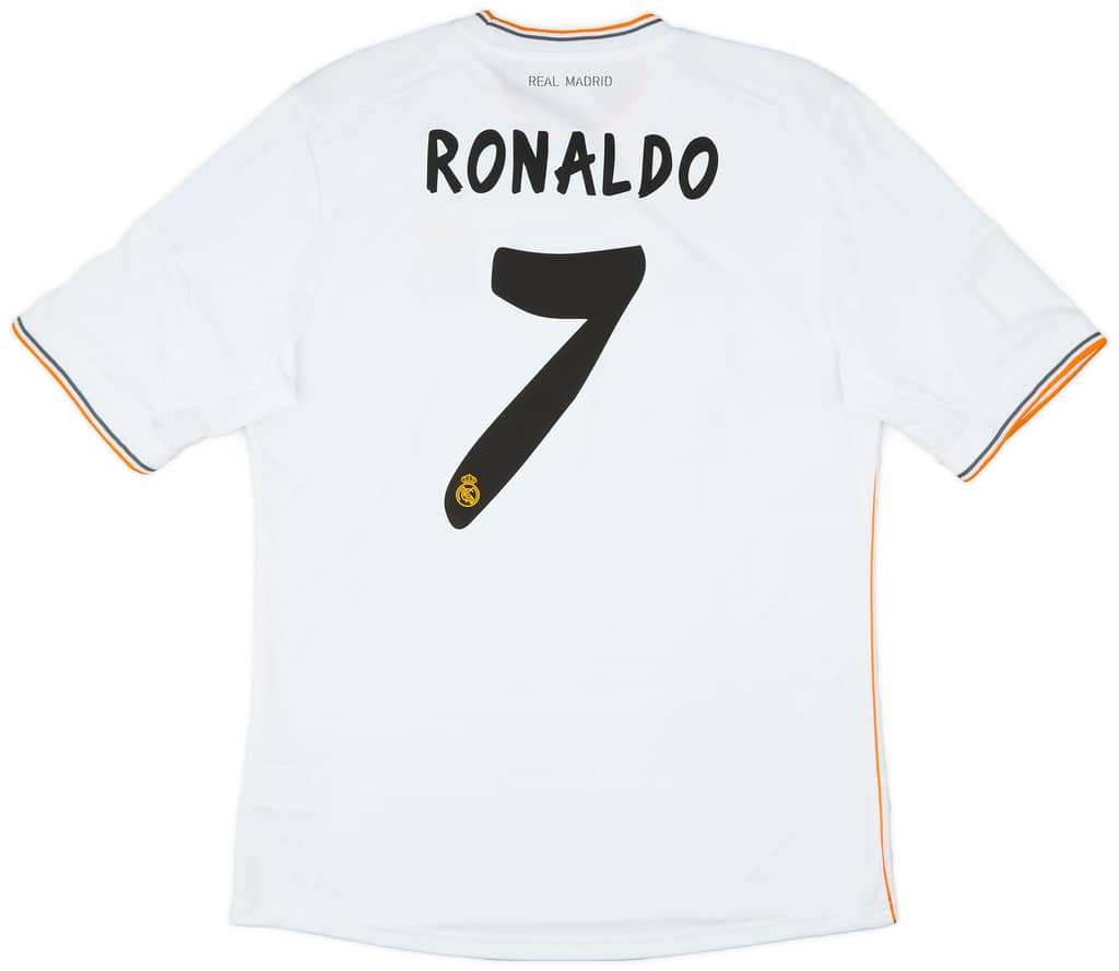 2013-14 Real Madrid Home Shirt Ronaldo #7