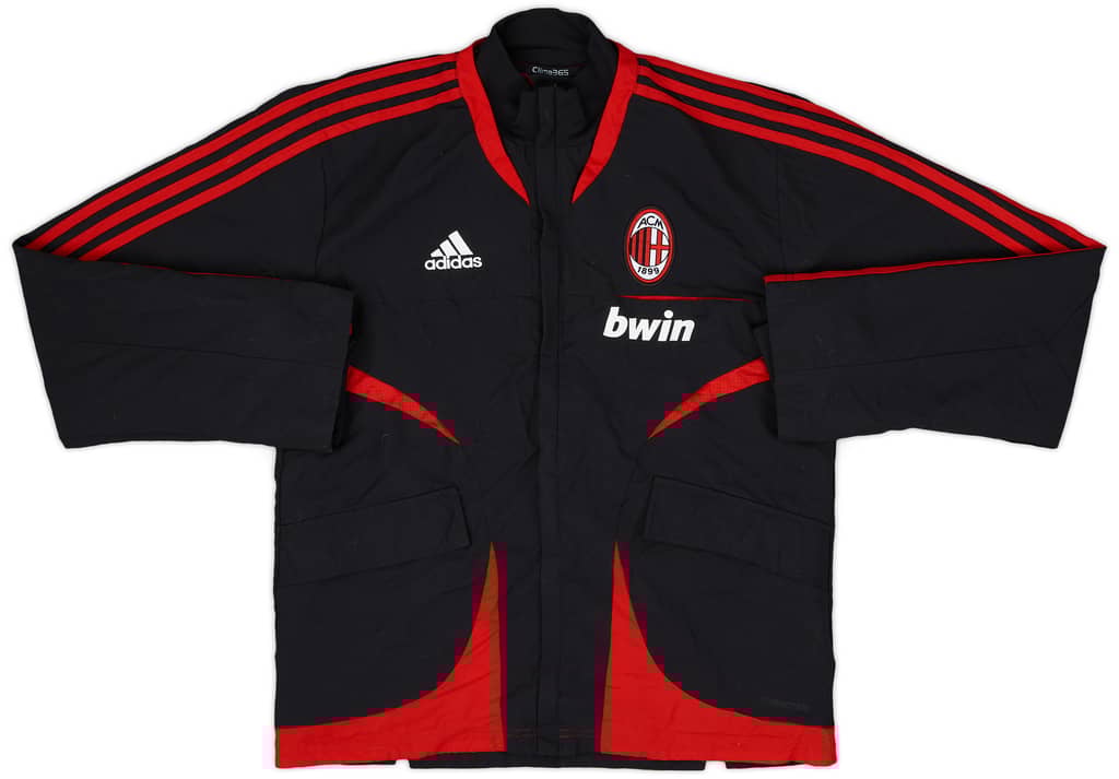2007-08 AC Milan adidas Track Jacket - 8/10 - (S)
