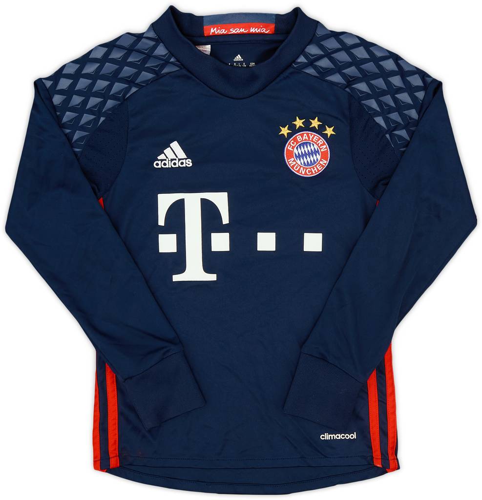 2016-17 Bayern Munich GK Shirt - 9/10 - (S.Boys)