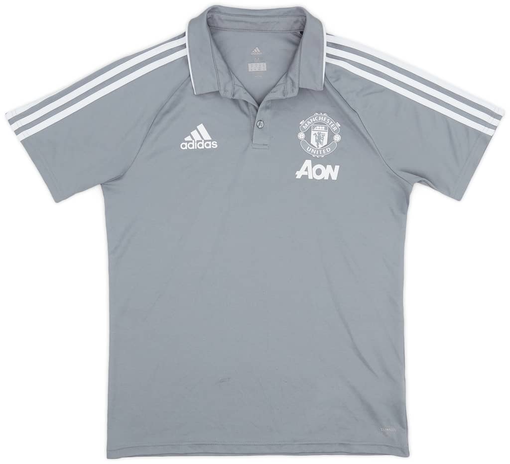 2017-18 Manchester United adidas Polo Shirt - 7/10 - (M)