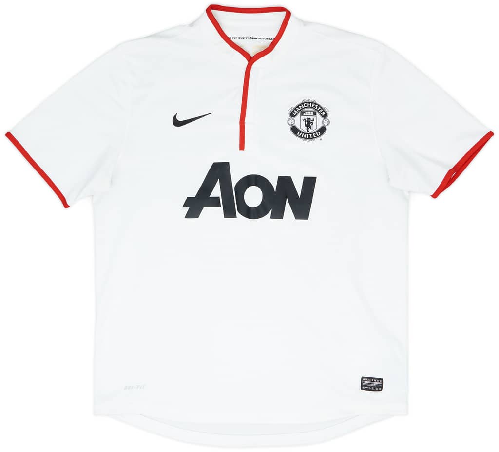 2012-14 Manchester United Away Shirt Evra #3 - 6/10 - (L)