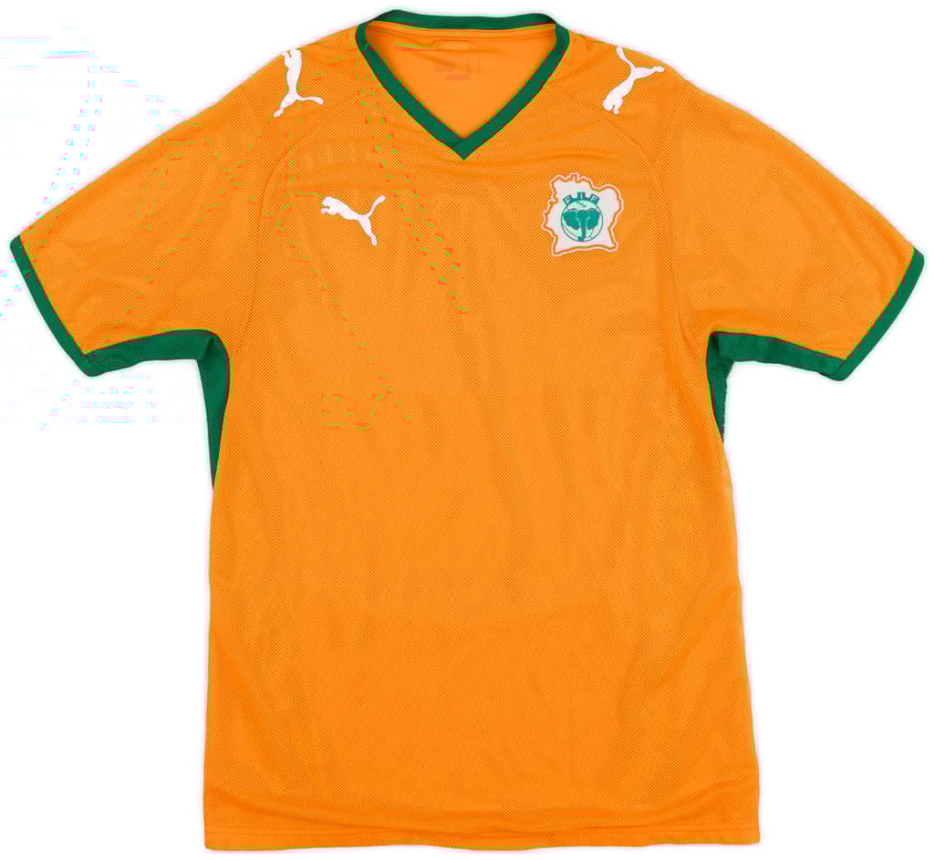 2008-10 Ivory Coast Home Shirt - 7/10 - (M)