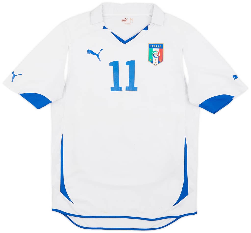 2010-12 Italy Player Issue Away Shirt #11 - 5/10 - (M)