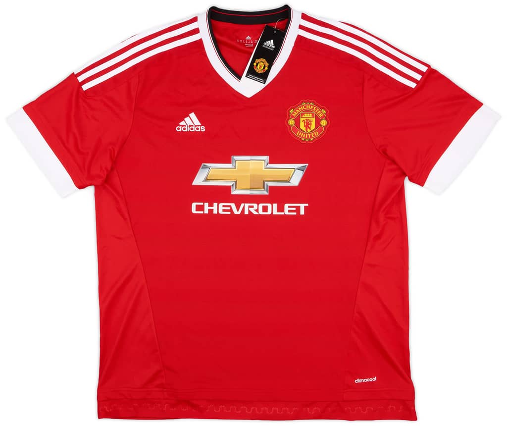 2015-16 Manchester United Home Shirt Rooney #10 (XL)