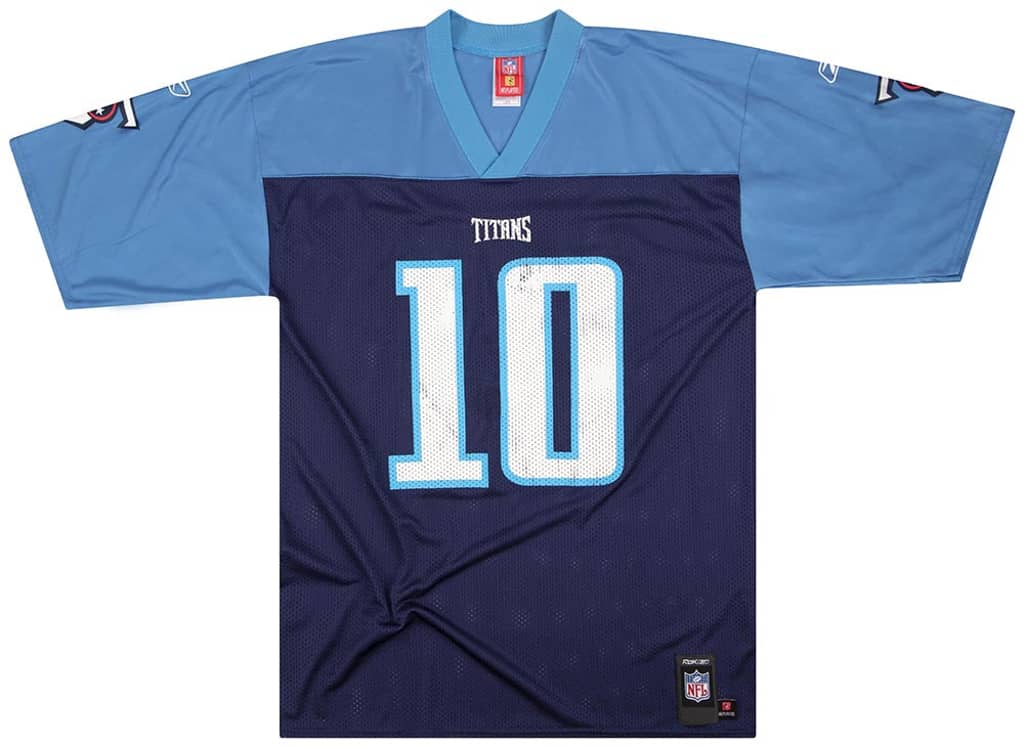 2007 Tennessee Titans Young #10 Reebok Replica Jersey (Home) L