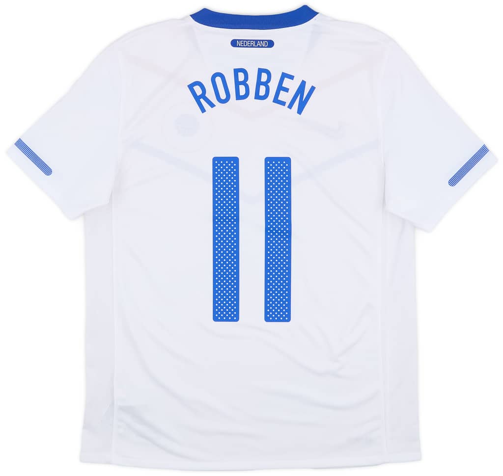 2010-11 Netherlands Away Shirt Robben #11 - 5/10 - (M)