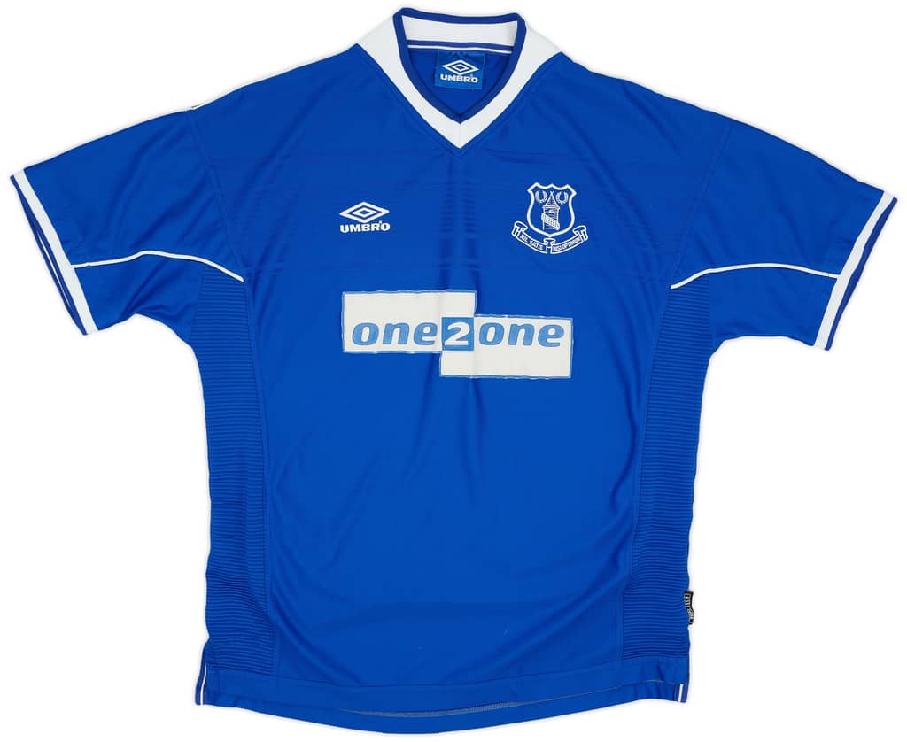 1999-00 Everton Home Shirt - 7/10 - (XL)