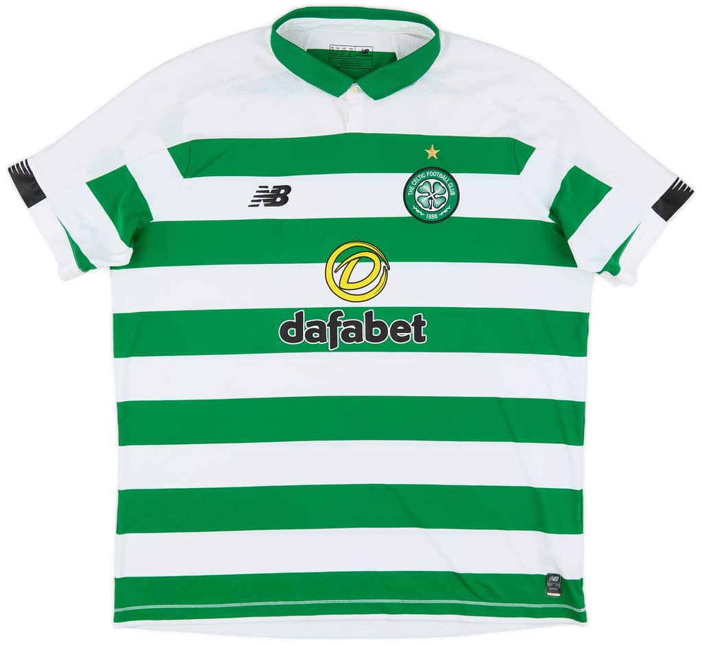 2019-20 Celtic Home Shirt - 9/10 - (XXL)