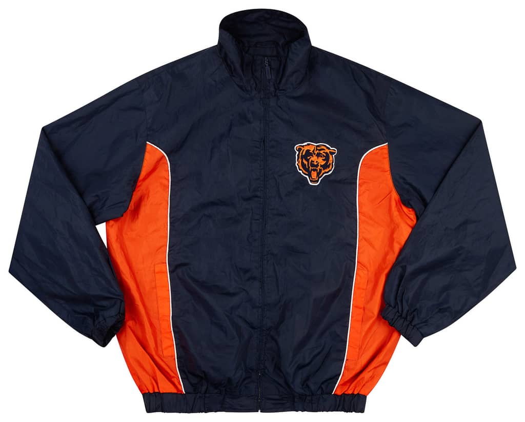 2000s Chicago Bears NFL Windbreaker Jacket L