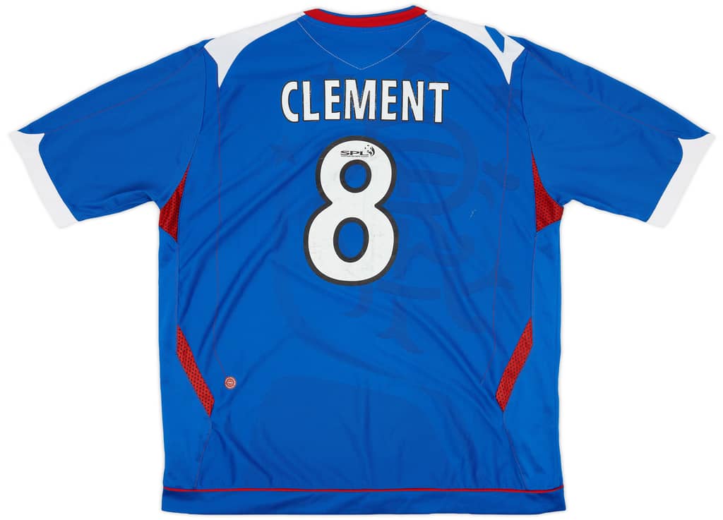 2006-07 Rangers Home Shirt Clement #8 - 5/10 - (XXL)