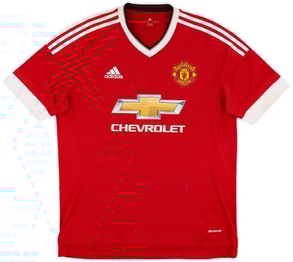 2015-16 Manchester United Home Shirt - 5/10 - (L)