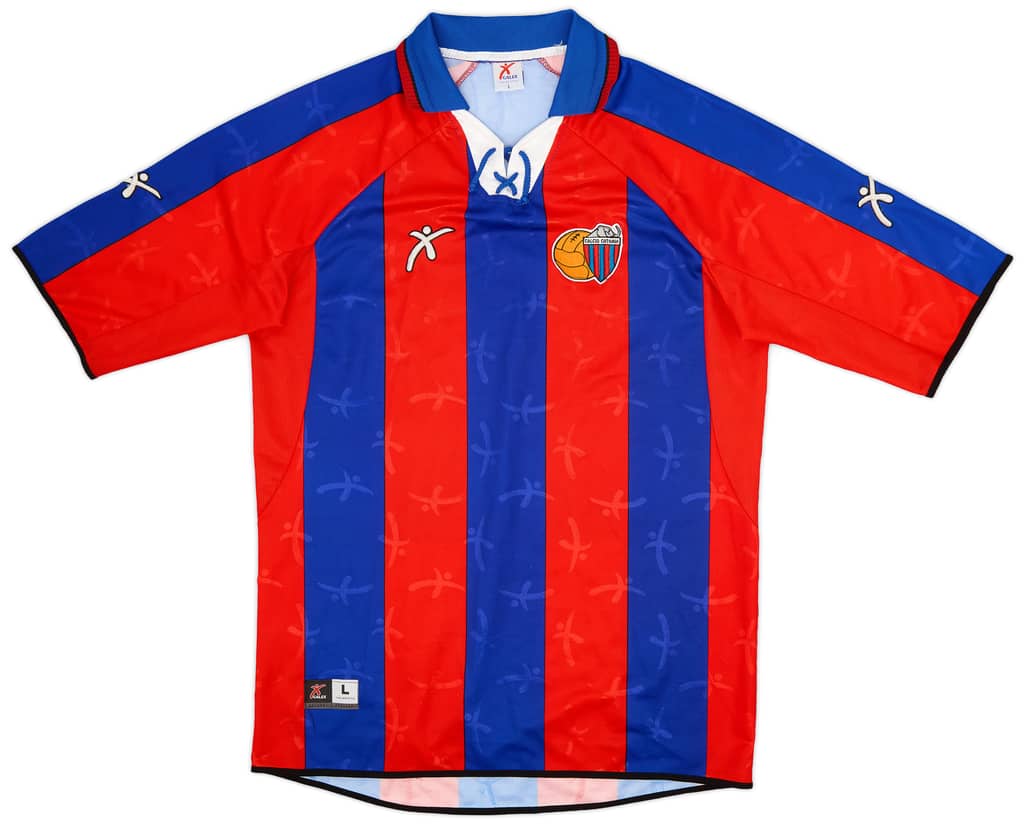 2001-02 Catania Home Shirt - 9/10 - (L)