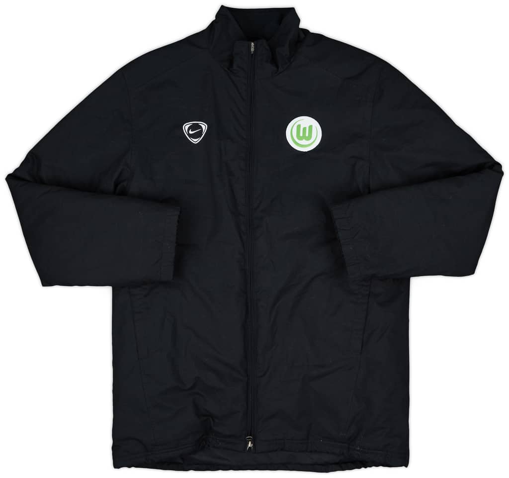 2006-07 Wolfsburg Nike Padded Bench Coat - 8/10 - (S)