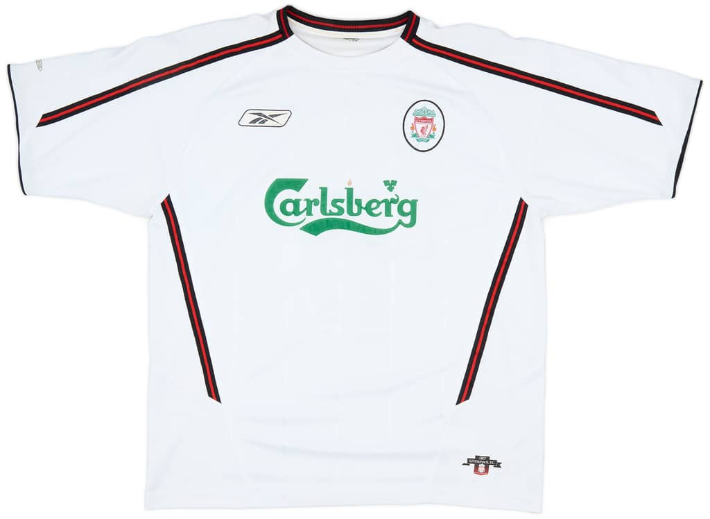 2003-04 Liverpool Away Shirt Gerrard #17 - 5/10 - (XL)