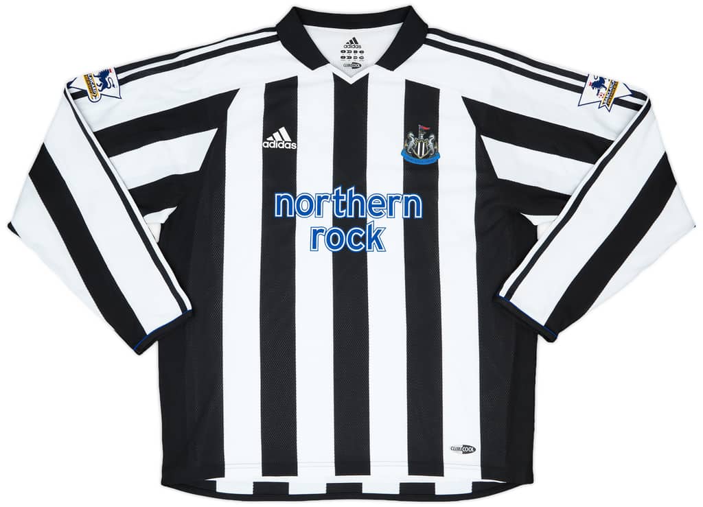 2003-04 Newcastle Match Issue Home Shirt Elliott #3