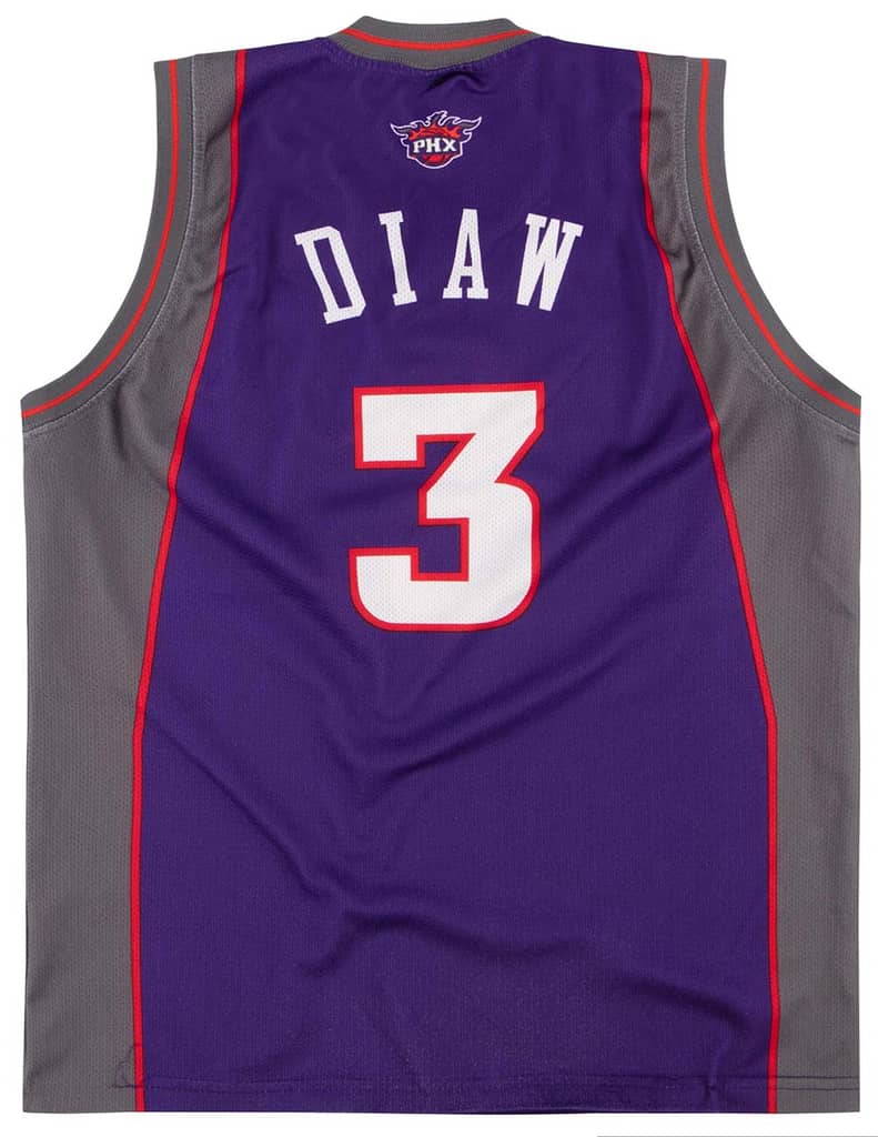 2005-08 Phoenix Suns Diaw #3 Champion Jersey (Away) M