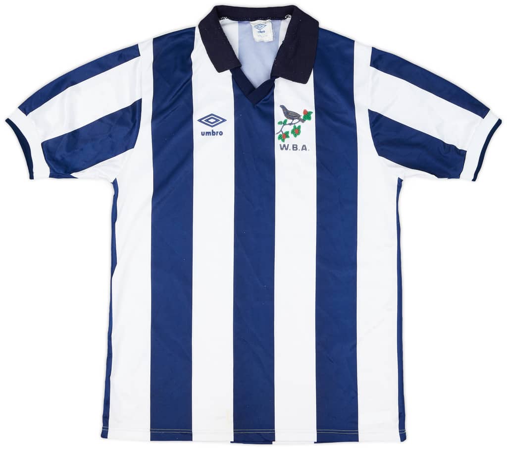 1986-88 West Brom Home Shirt - 7/10 - (L)
