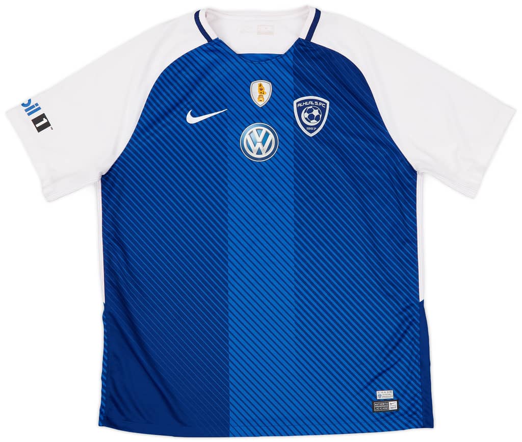 2017-18 Al Hilal Home Shirt - 9/10 - (XL)