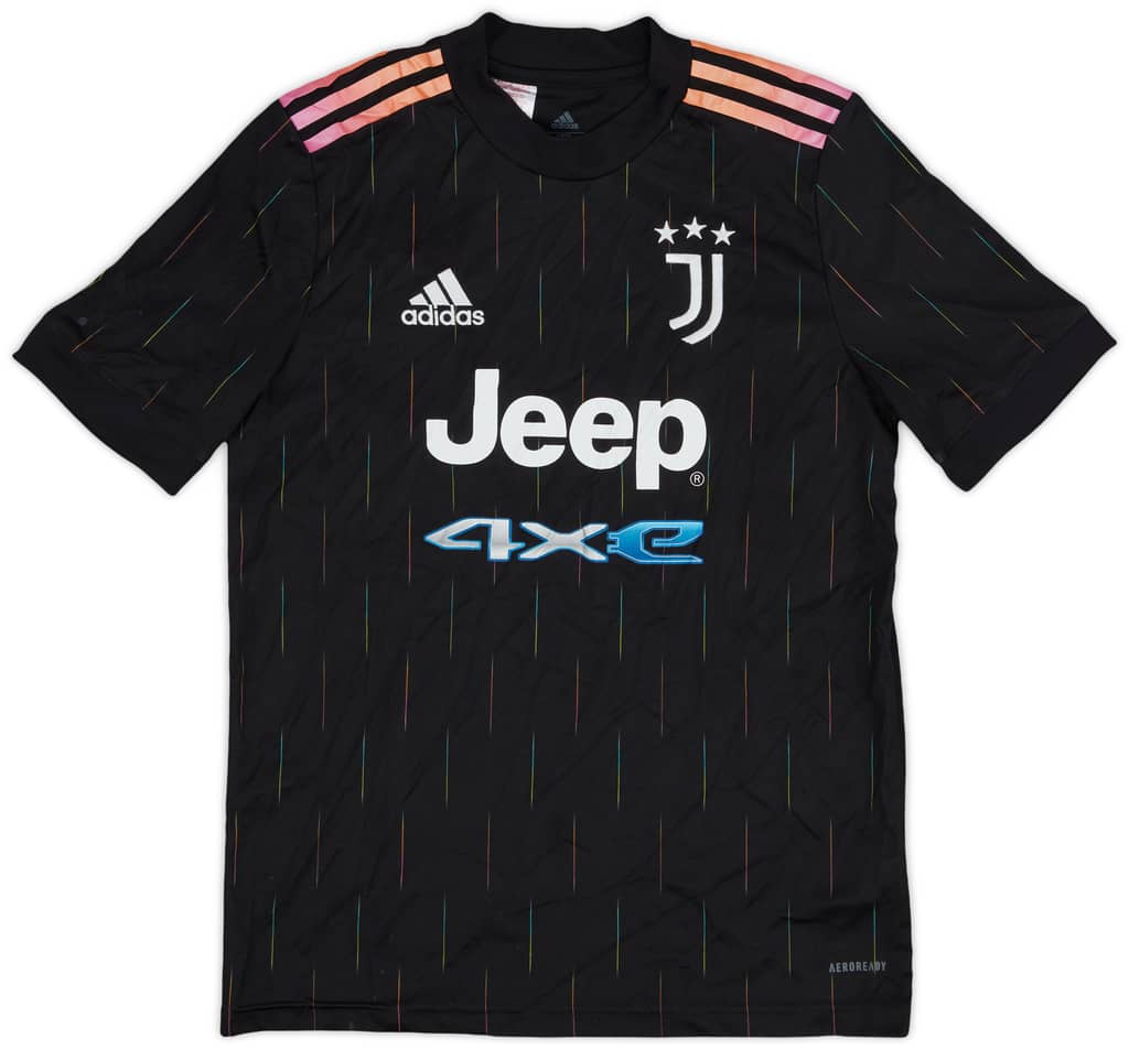 2021-22 Juventus Away Shirt - 8/10 - (L.Boys)