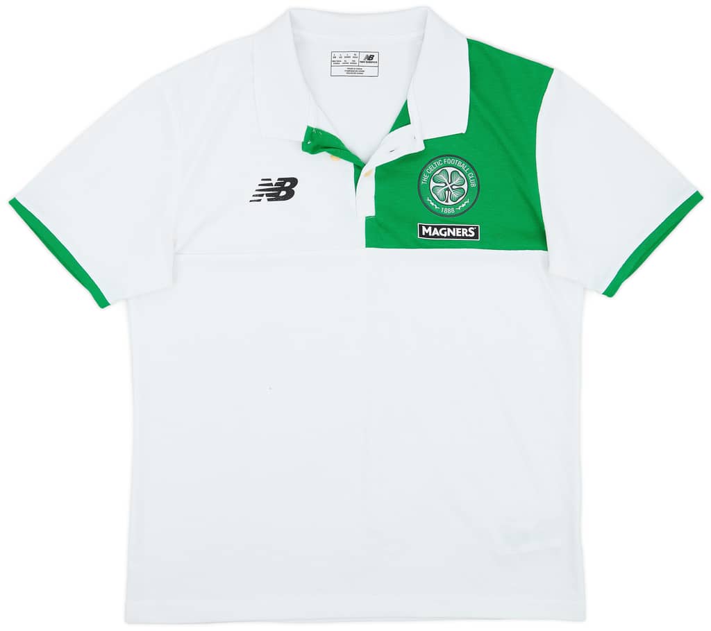 2016-17 Celtic New Balance Polo Shirt - 8/10 - (L)