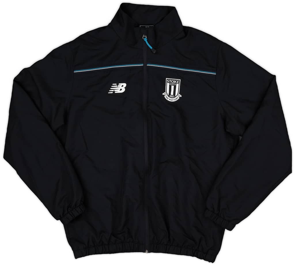 2015-16 Stoke City New Balance Track Jacket - 9/10 - (L)